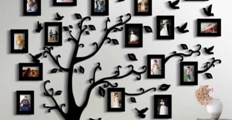 Arbol foto familiar